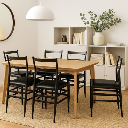 'Leggera' chairs by Gio
