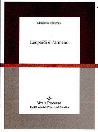 Leopardi y el armenio
