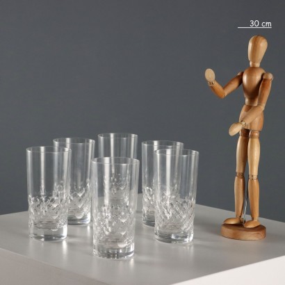 Sei Bicchieri Highball in Cristallo Bacc