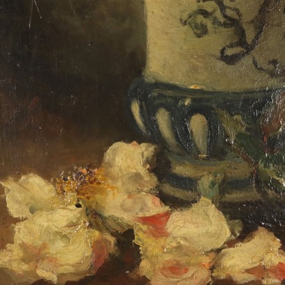 Dipinto di Agnese Mylius,Vaso di rose,Agnese Mylius,Agnese Mylius,Agnese Mylius