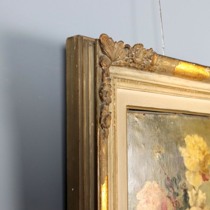 Dipinto di Agnese Mylius,Vaso di rose,Agnese Mylius,Agnese Mylius,Agnese Mylius