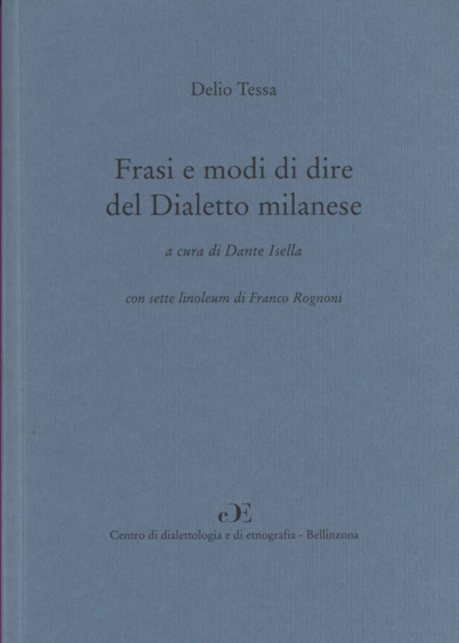 Frasi e modi di dire del Dialetto mi