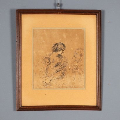 Gravur auf Papier