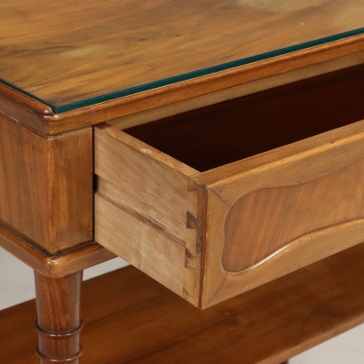 Two 1950s bedside tables