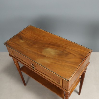 Two 1950s bedside tables
