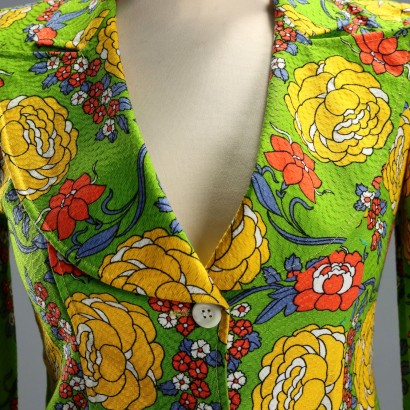 Veste fleurie des années 60