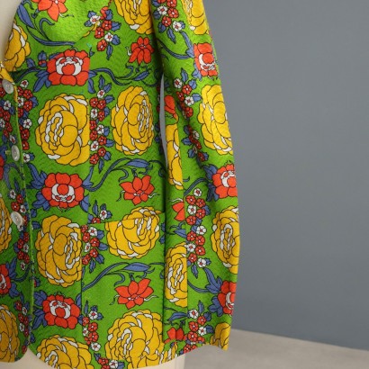 Veste fleurie des années 60