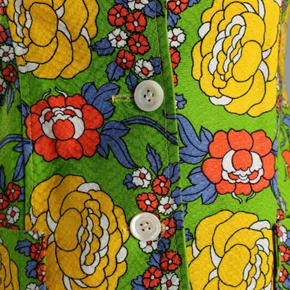 Veste fleurie des années 60