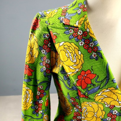 Veste fleurie des années 60