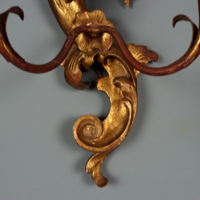 COPPIA APPLIQUE,Coppia Appliques XX Secolo