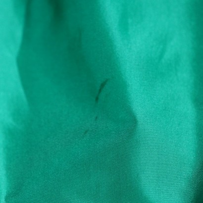 Vestido vintage verde con lazos