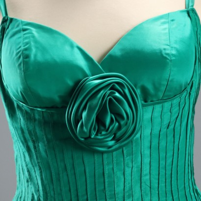 Emerald Green Vintage Dress