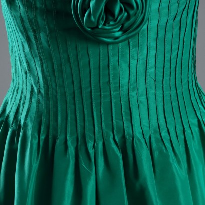 Emerald Green Vintage Dress