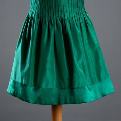 Emerald Green Vintage Dress