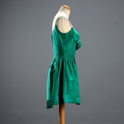 Emerald Green Vintage Dress