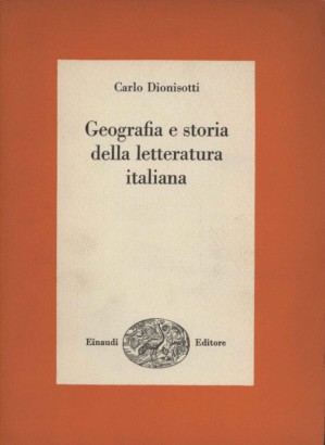 Geografia e storia della letteratura italiana