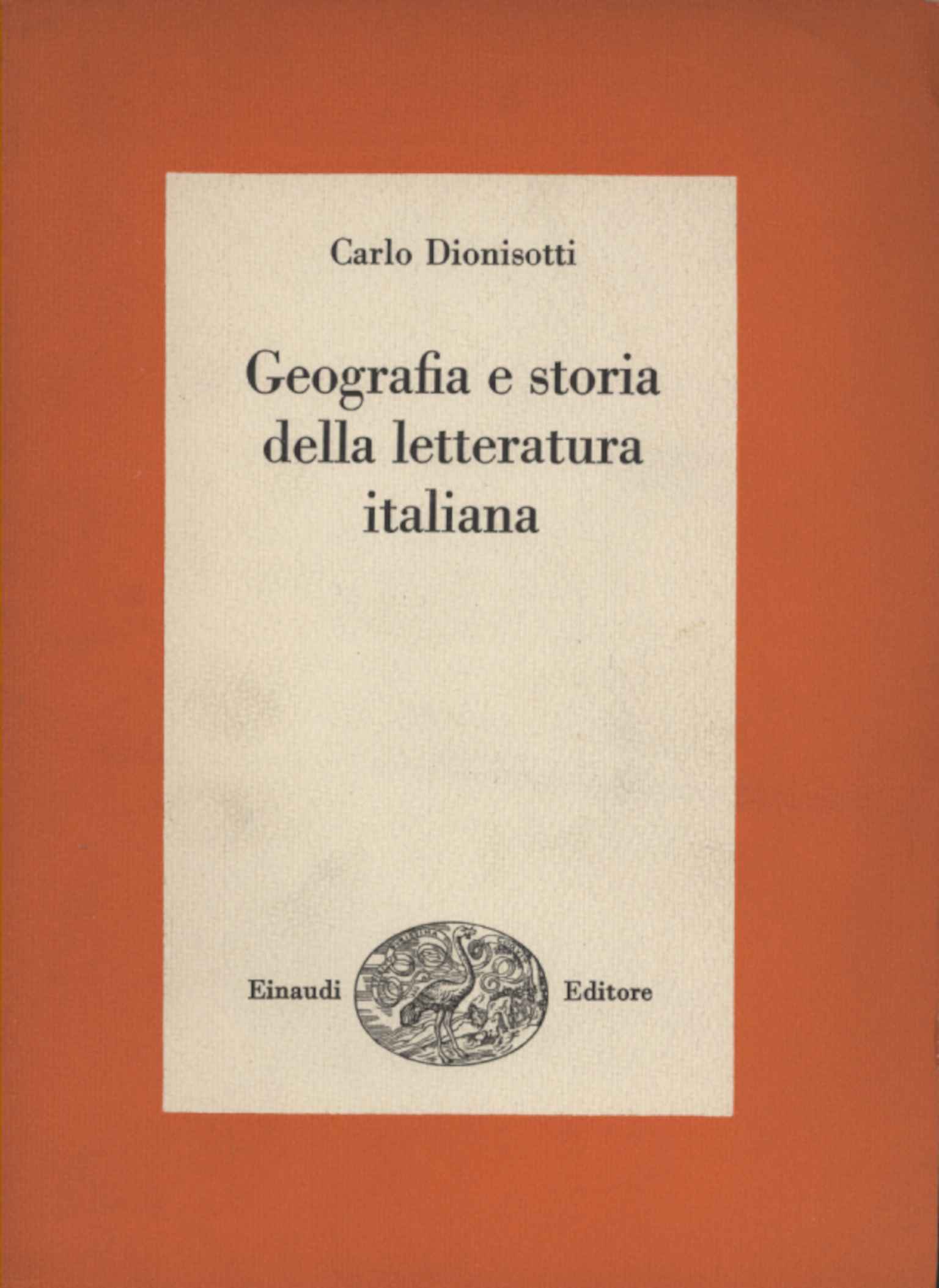 Géographie et histoire de la littérature italienne