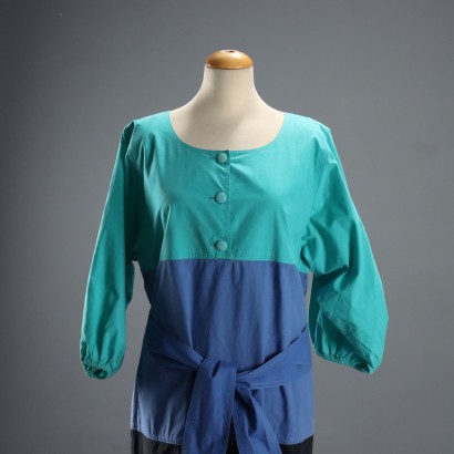 YSL Vintage Baumwollkleid