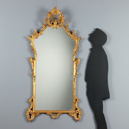 Miroir, miroir en bois sculpté