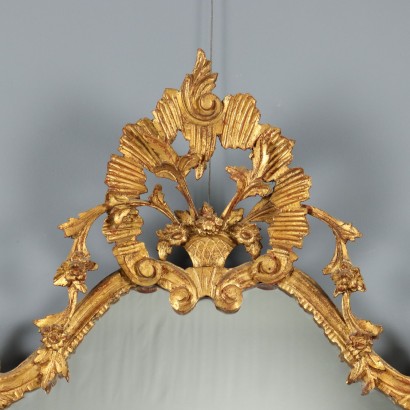Miroir, miroir en bois sculpté