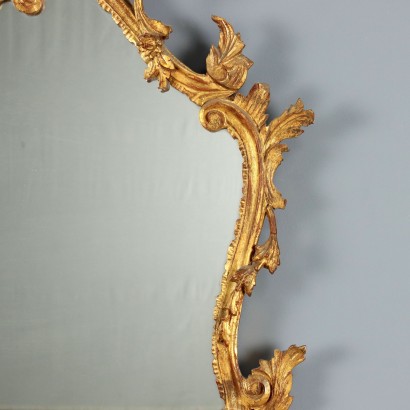 Miroir, miroir en bois sculpté