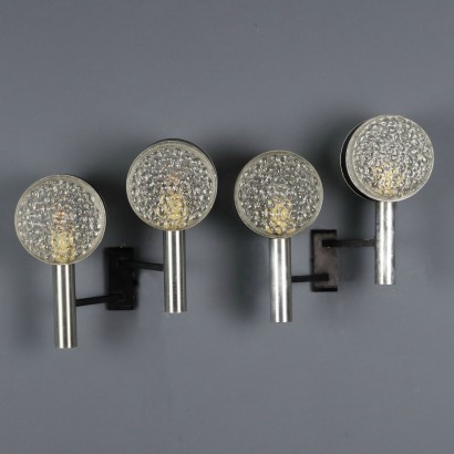 Paire d'appliques, Lampes vintage des années 1960, Lampes vintage des années 1960