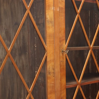 bookcase, Regency Style Mahogany Bookcase