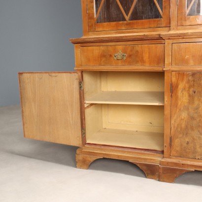 bookcase, Regency Style Mahogany Bookcase