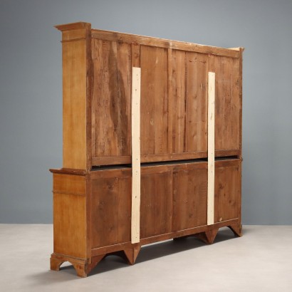 bookcase, Regency Style Mahogany Bookcase
