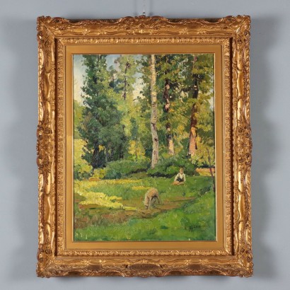 Peinture de Luigi Comolli