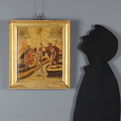 Dipinto Battesimo di Cristo,Il Battesimo di Cristo
