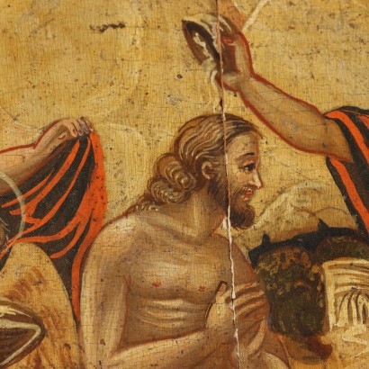 Dipinto Battesimo di Cristo,Il Battesimo di Cristo