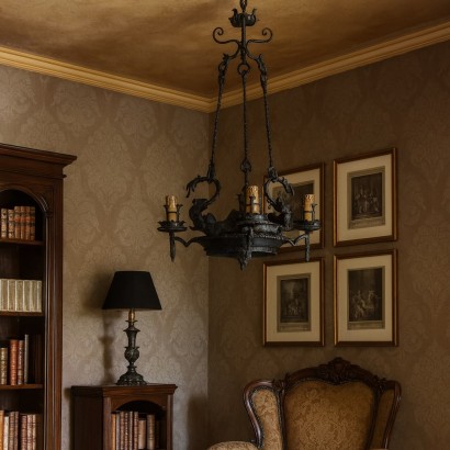 Chandelier, Neo-Renaissance Style Chandelier