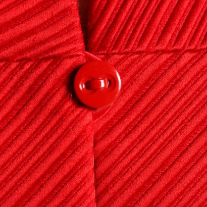 Escada Giacca Rossa Vintage