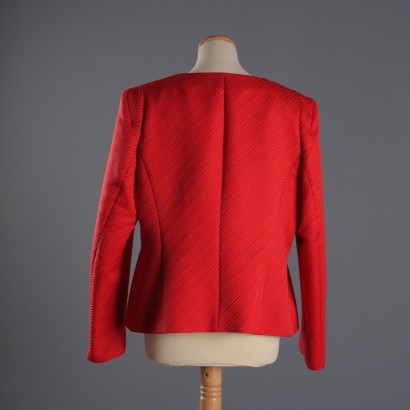 Escada Giacca Rossa Vintage