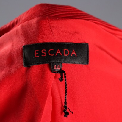 Escada Giacca Rossa Vintage