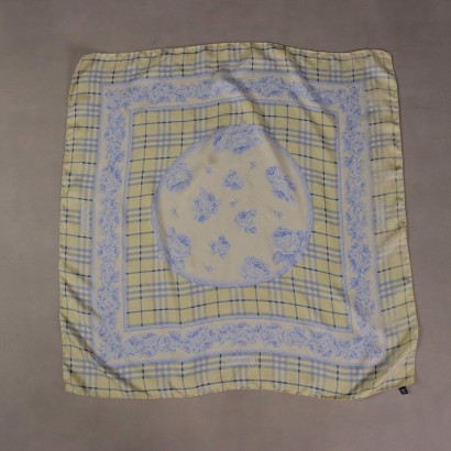 Bufanda de seda vintage de Burberry con