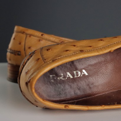 Mocassins Prada Vintage Ocre