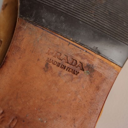 Mocassins Prada Vintage Ocre