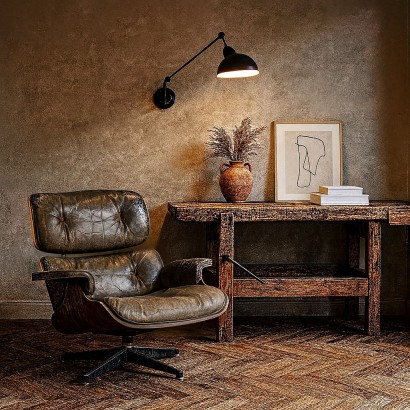 Poltrona tipo Lounge Chair di Charles