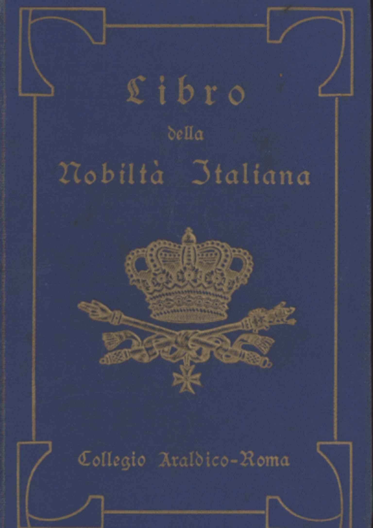 Livre de la noblesse italienne 1937-1933