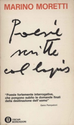 Poesie scritte col lapis