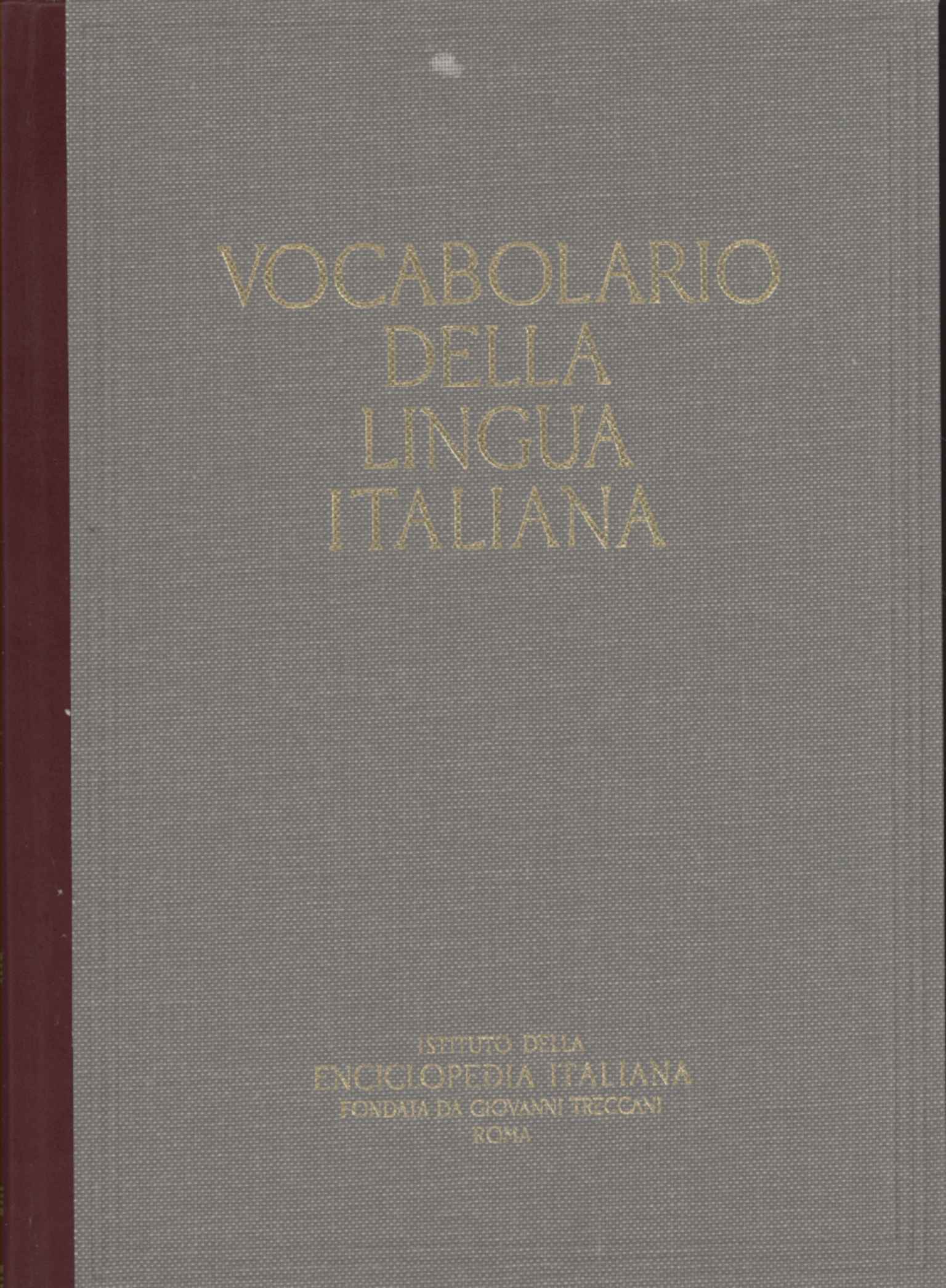Vocabolario della lingua italiana (III** %