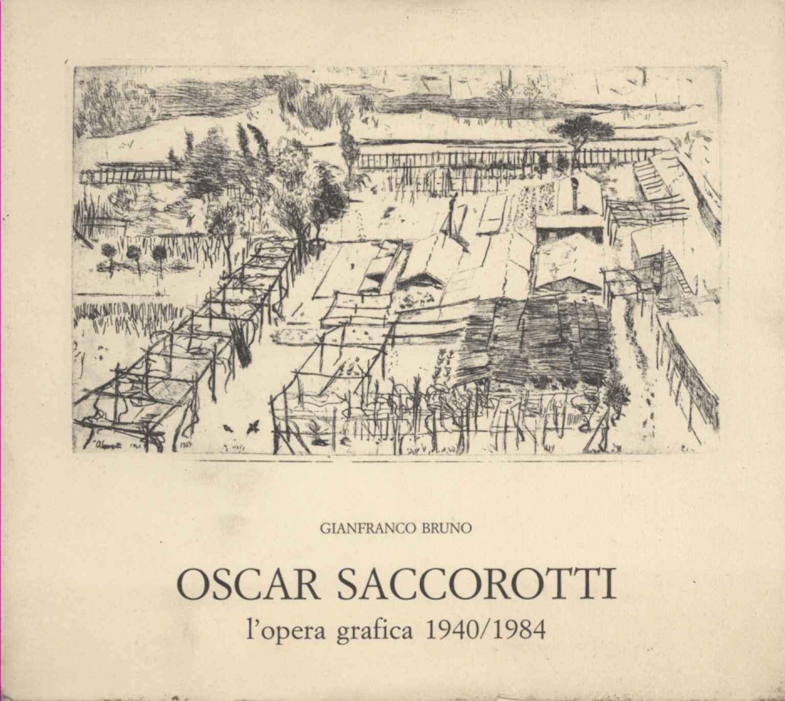 Oscar Saccorotti : son œuvre graphique