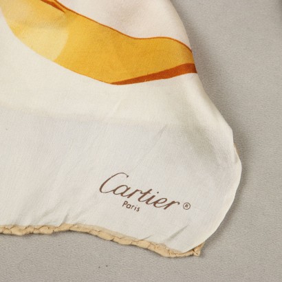 Cartier Vintage Silk Scarf