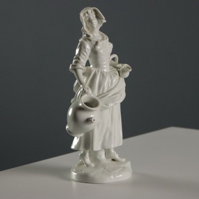 Statuina in Porcellana Bianca Ginori a Doccia
