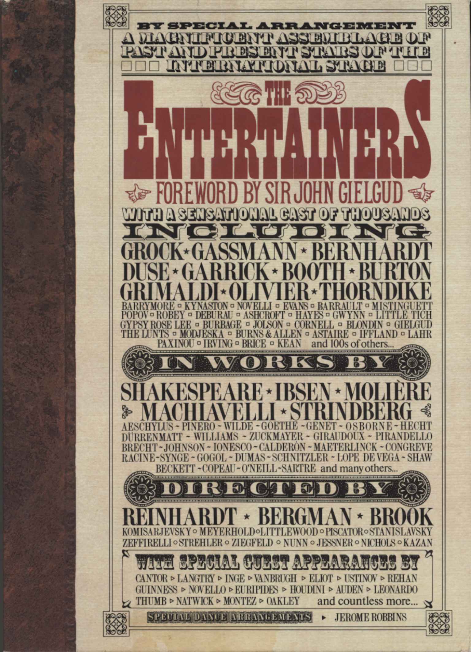 The Entertainers foreword by Sir John
