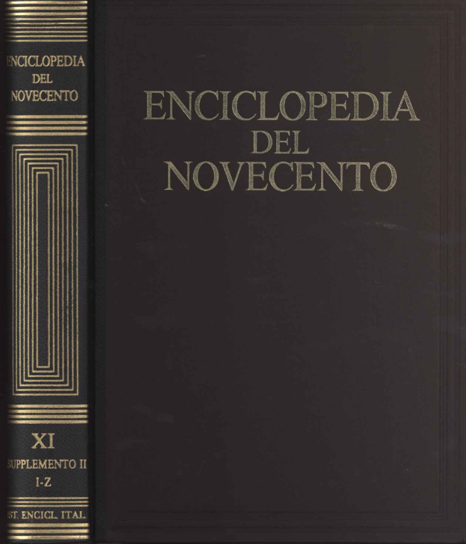 Enciclopedia del Novecento. Supplemento II