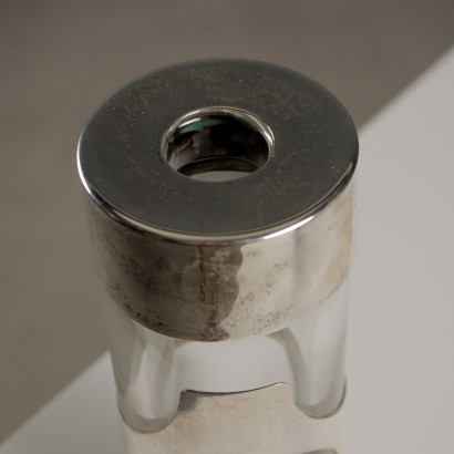 James Rivi Glass and Silver Vase, James Rivi Glass and Silver Vase, James Rivi Glass and Silver Vase, James Rivi Glass and Silver Vase, James Rivi Glass and Silver Vase