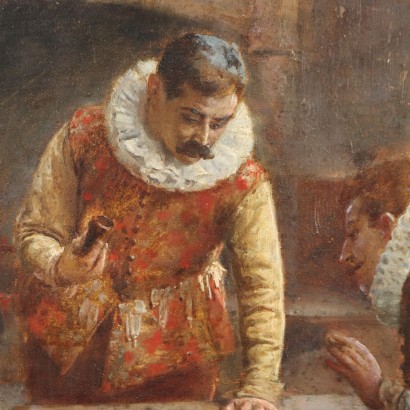 Painting Scene with Dice Players, The Dice Players